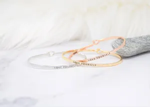 LOVE YOURSELF BRACELET