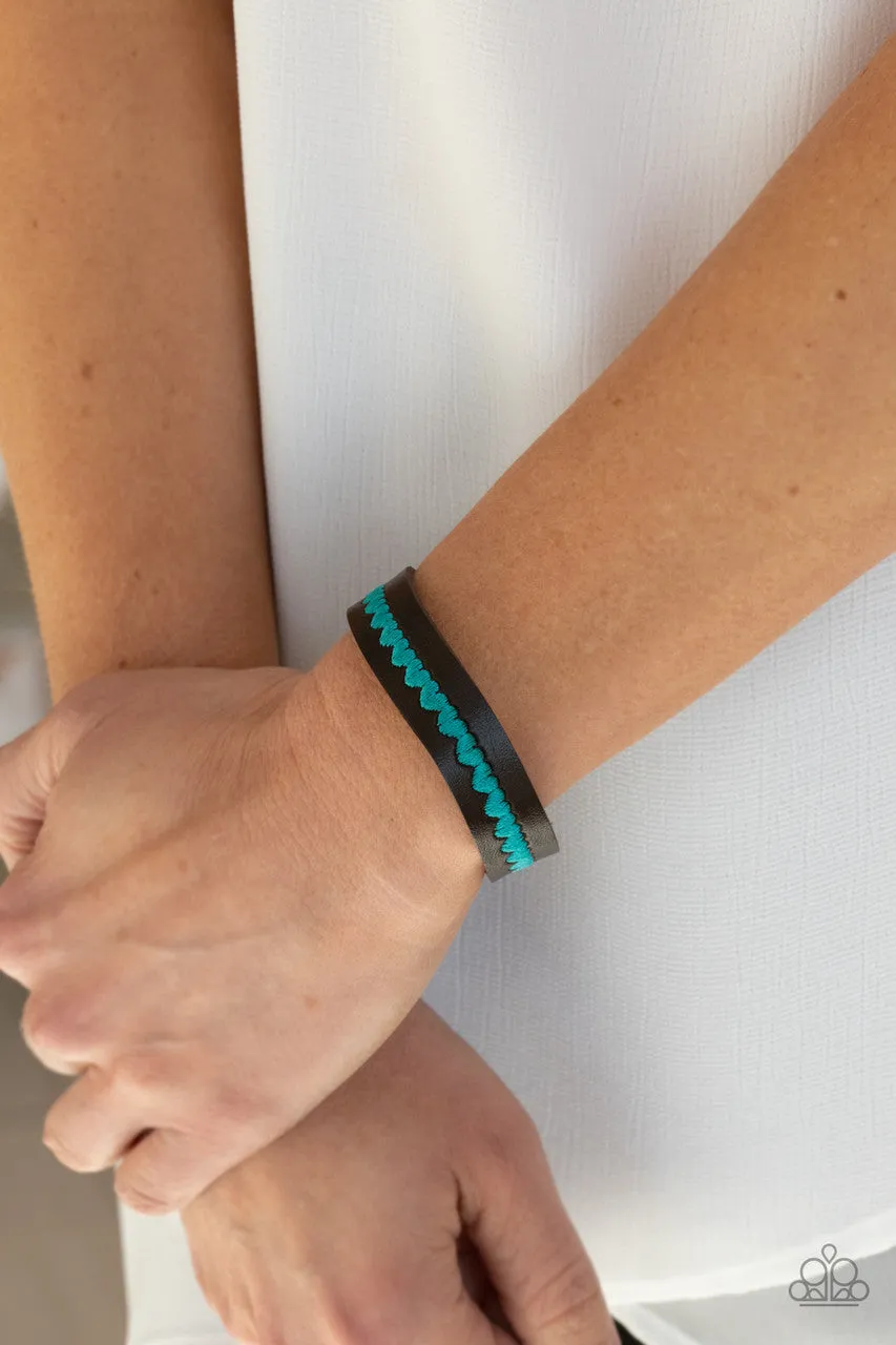 Made With Love Blue Paparazzi Bracelet