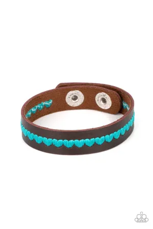 Made With Love Blue Paparazzi Bracelet