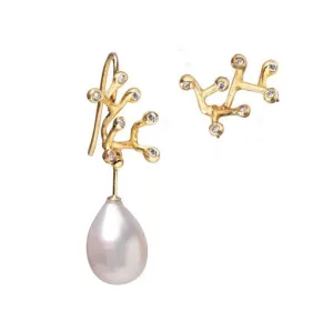 Madeleine branch earrings