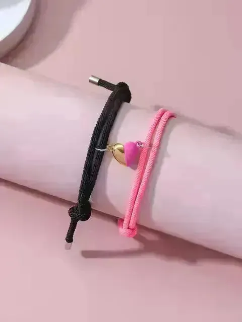Magnetic Couple Bracelet Pair