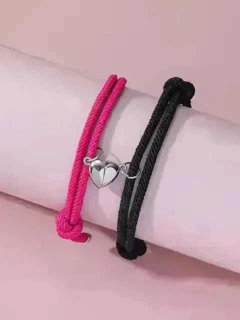 Magnetic Couple Bracelet Pair