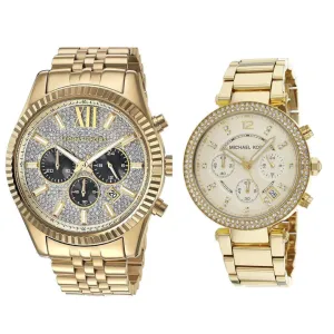 Michael Kors All Gold His & Hers Gift Set