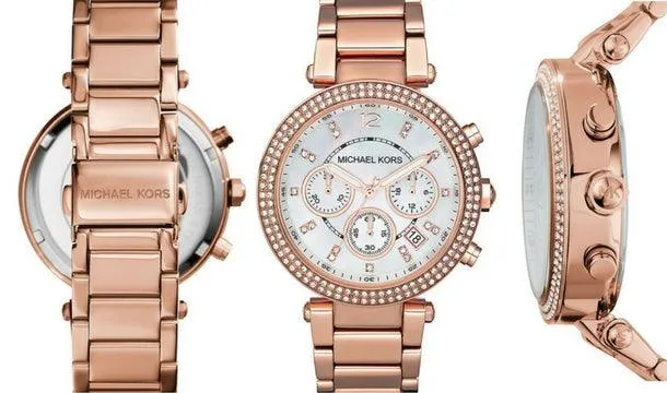 Michael Kors MK5491 39mm Gold Plated Stainless Steel Womens Watch