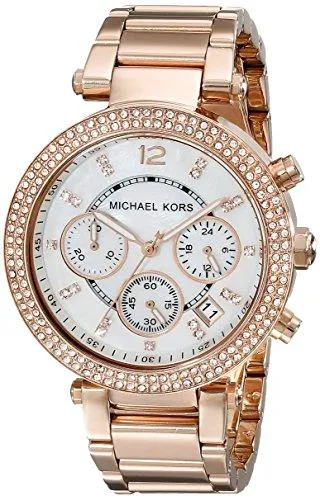 Michael Kors MK5491 39mm Gold Plated Stainless Steel Womens Watch