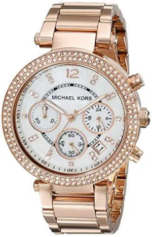 Michael Kors MK5491 39mm Gold Plated Stainless Steel Womens Watch