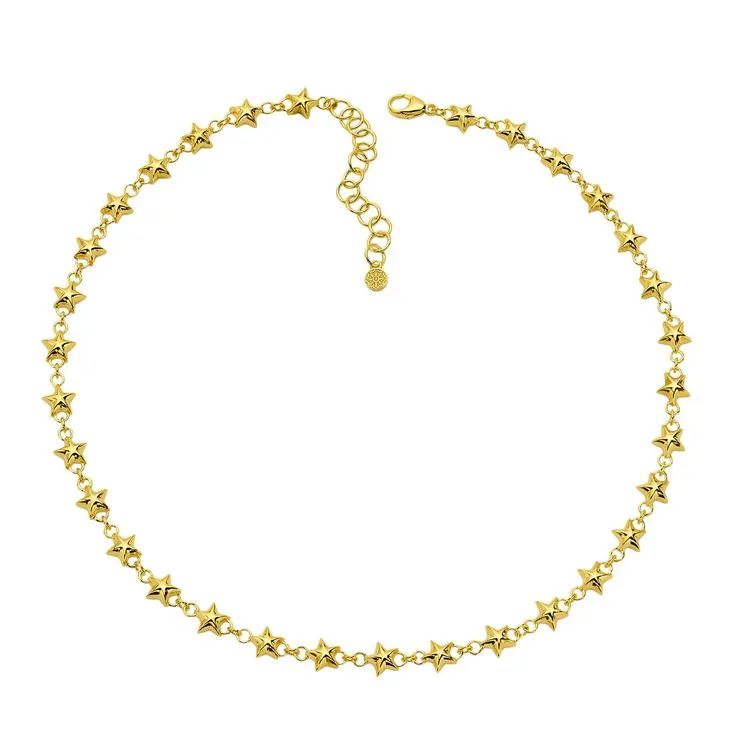 Mini Puffy Star Necklace
