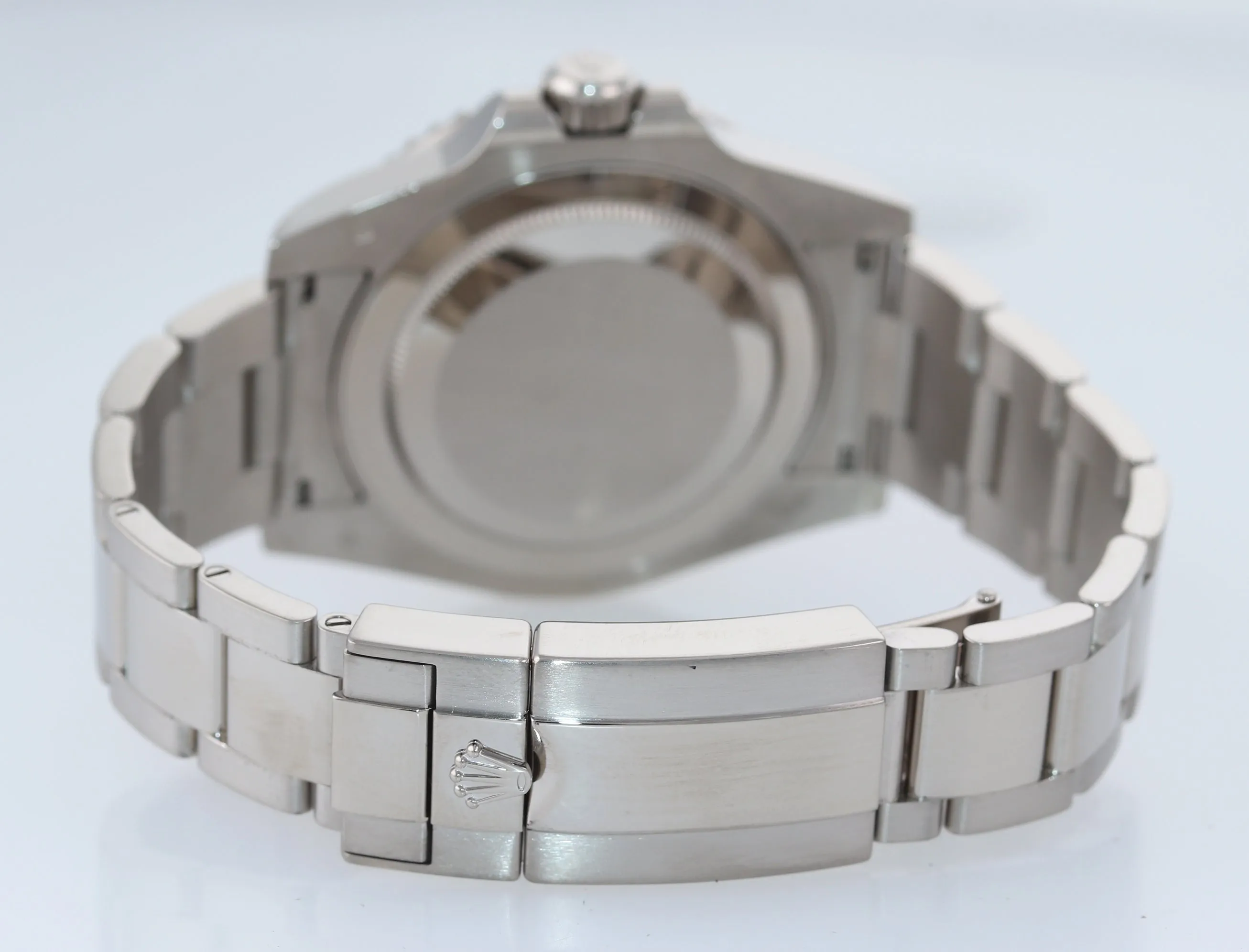 MINT 2015 PAPERS Rolex GMT-Master II MK1 Pepsi 18K White Gold 116719BLRO Watch