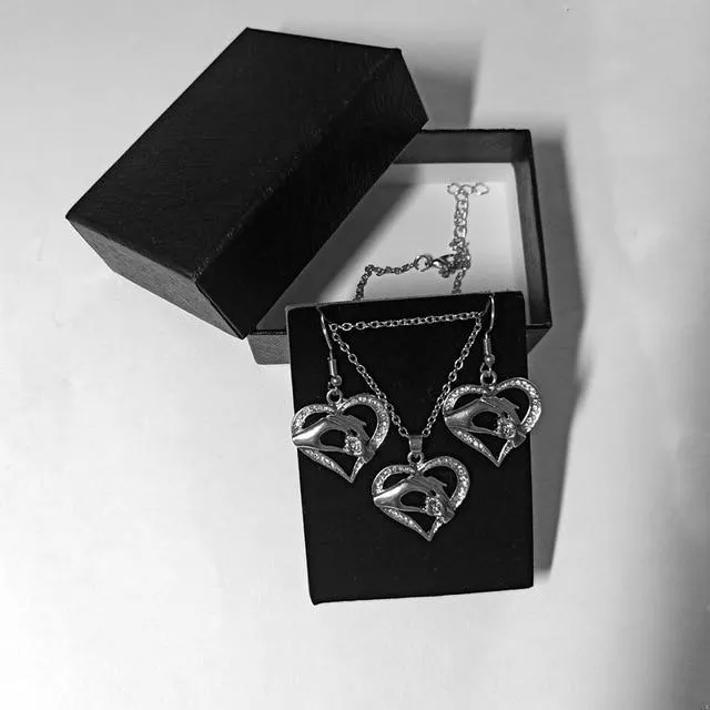 Mom & Baby Duo Heart Pendant