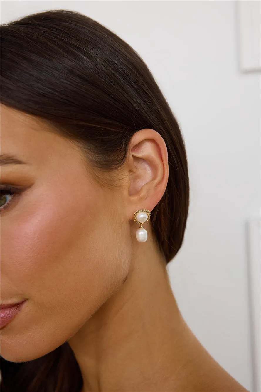 Money Honey Earrings Gold