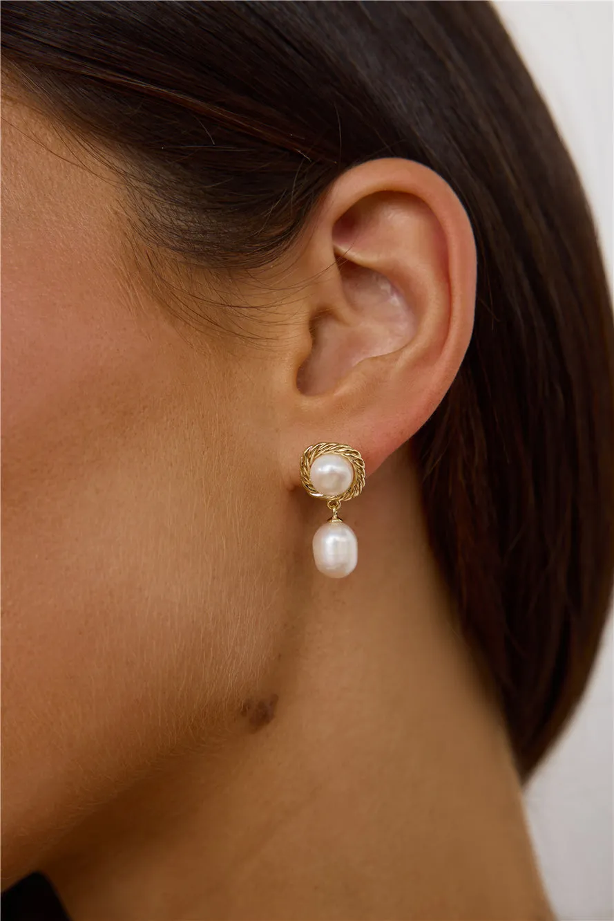Money Honey Earrings Gold