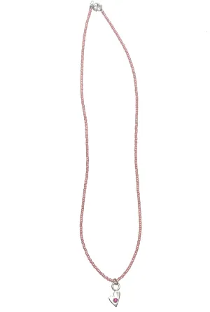 MONIQUE MICHELE- Silver Heart Necklace
