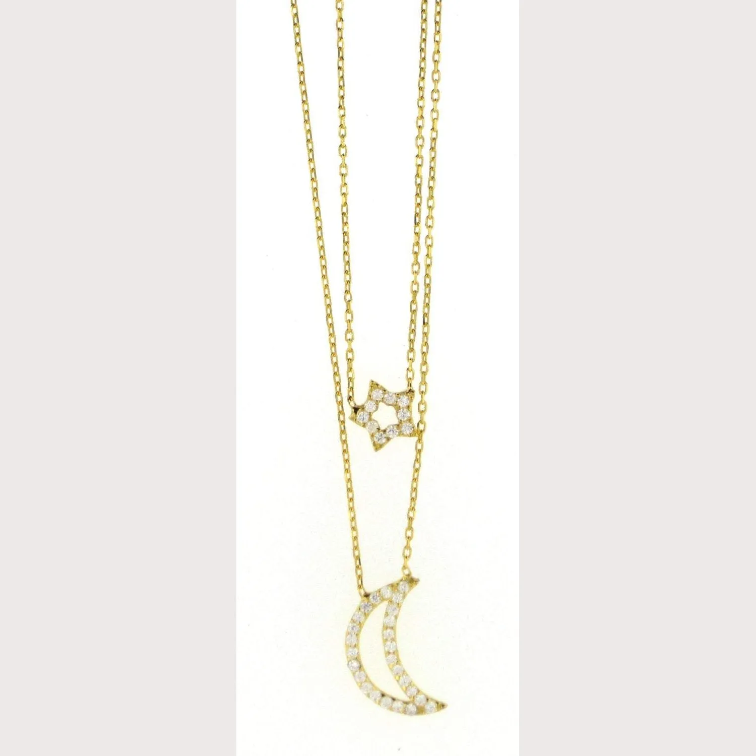 Moon & Star Necklace