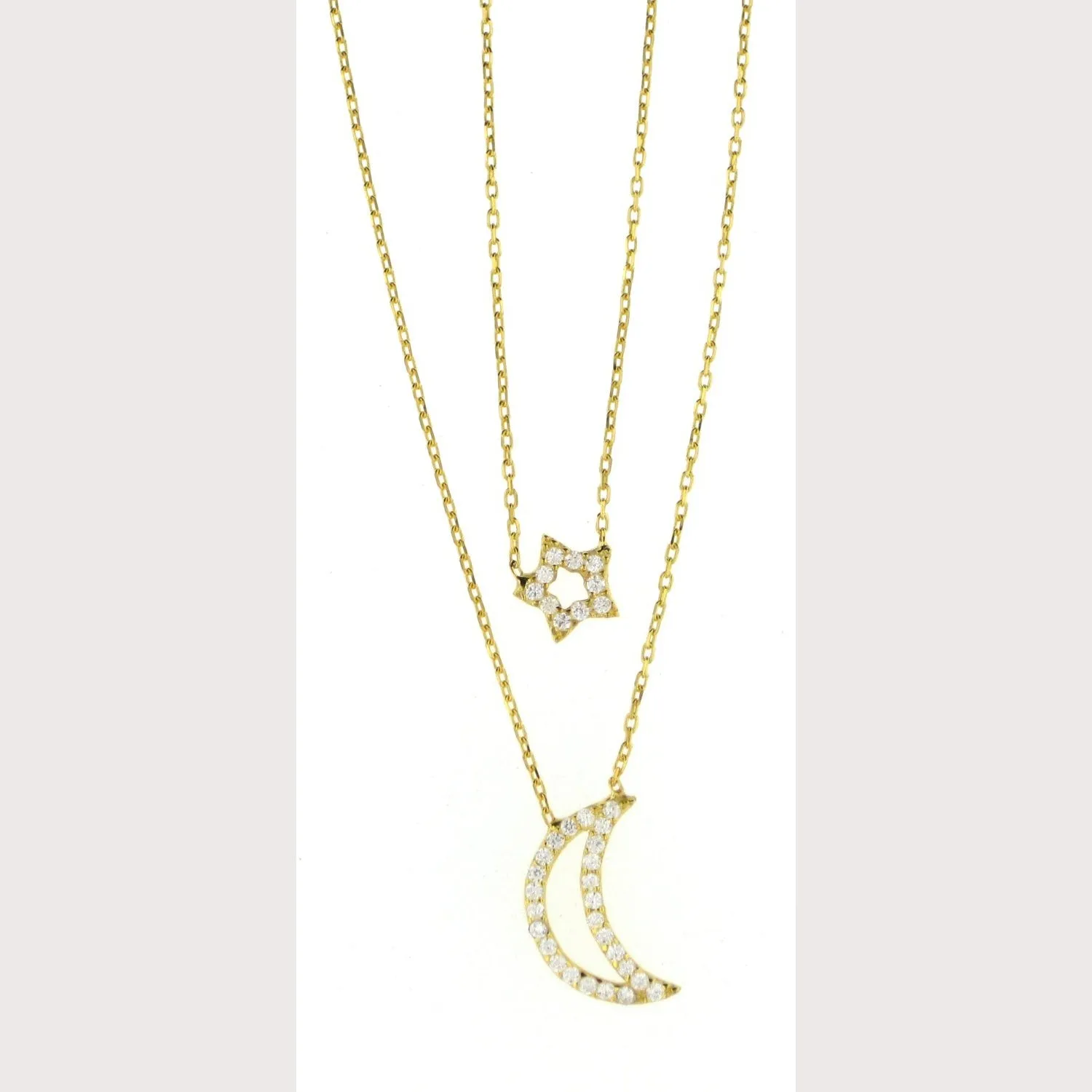 Moon & Star Necklace