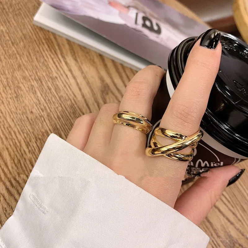Multi-layer Hollow Cross Rings