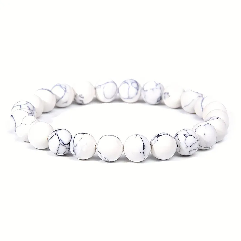 Natural Stone Couple Bracelet for Men and Women