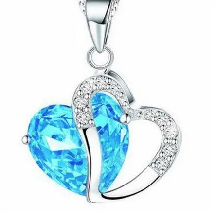 Necklace with Heart shaped Silver Pendant