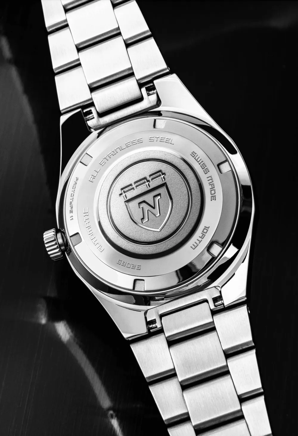 Nivada Grenchen F77 Blue With Date Men's Automatic Watch