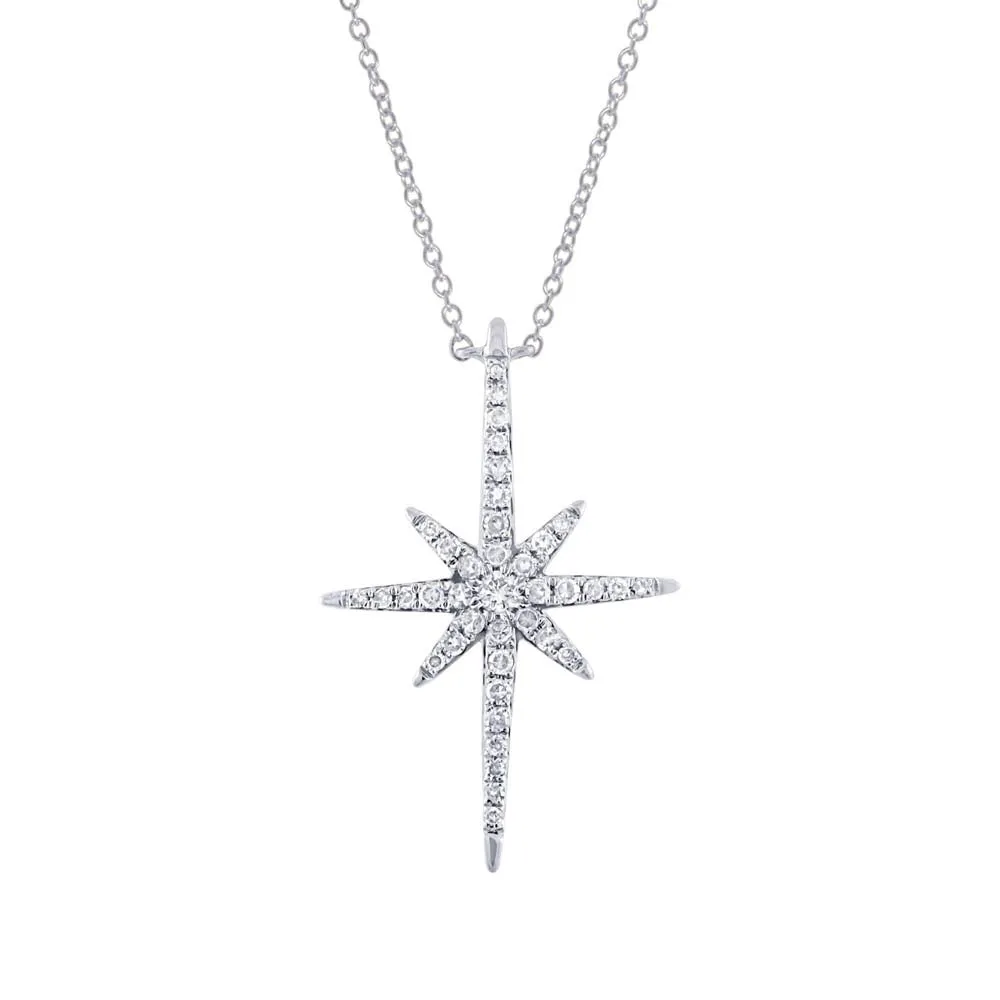 North Star Diamond Necklace