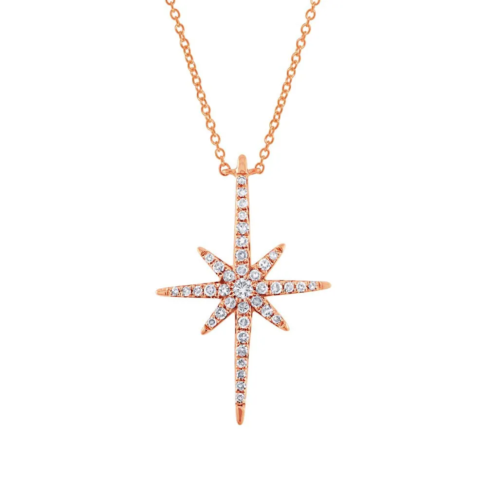 North Star Diamond Necklace