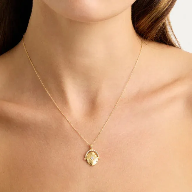 NORTH STAR SPINNER NECKLACE