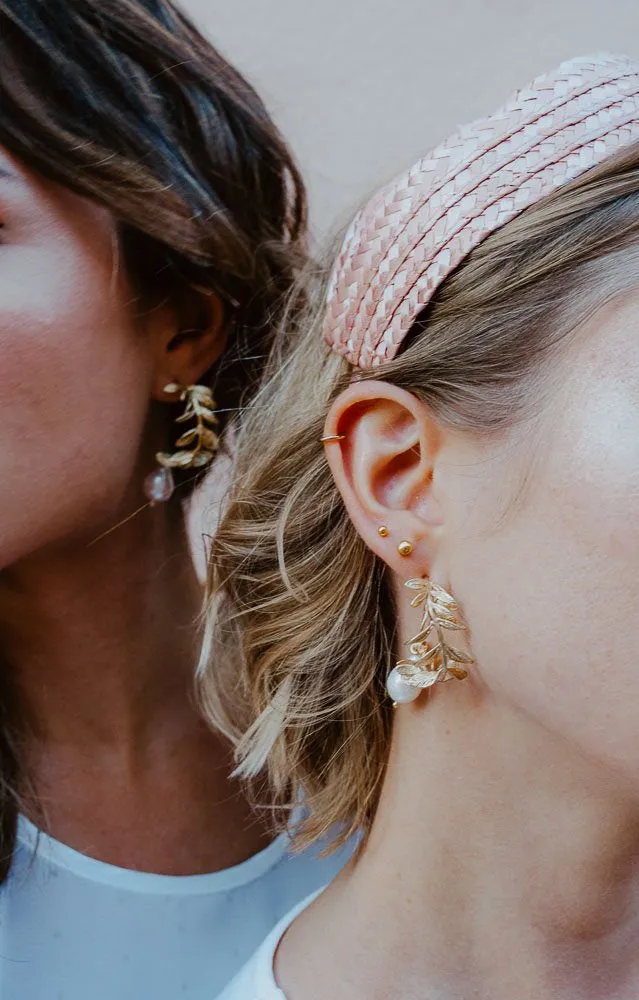 Olive Branch Earrings