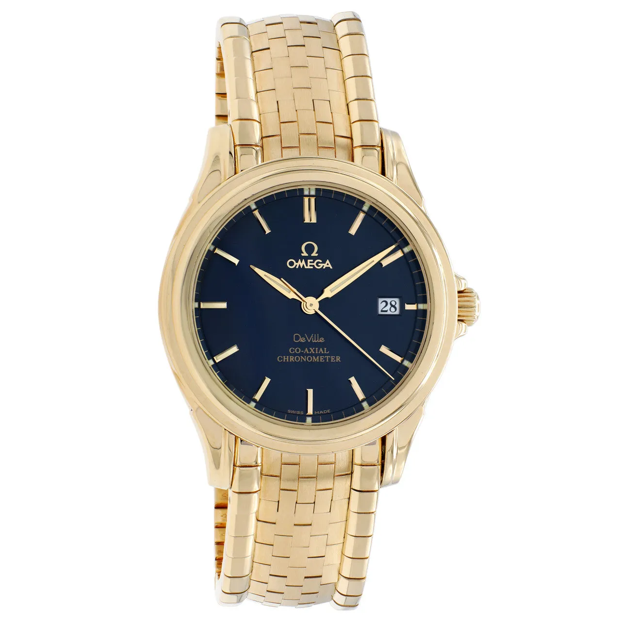 Omega DeVille 18K Yellow Gold Co-Axial 37.5mm 4631.80.33