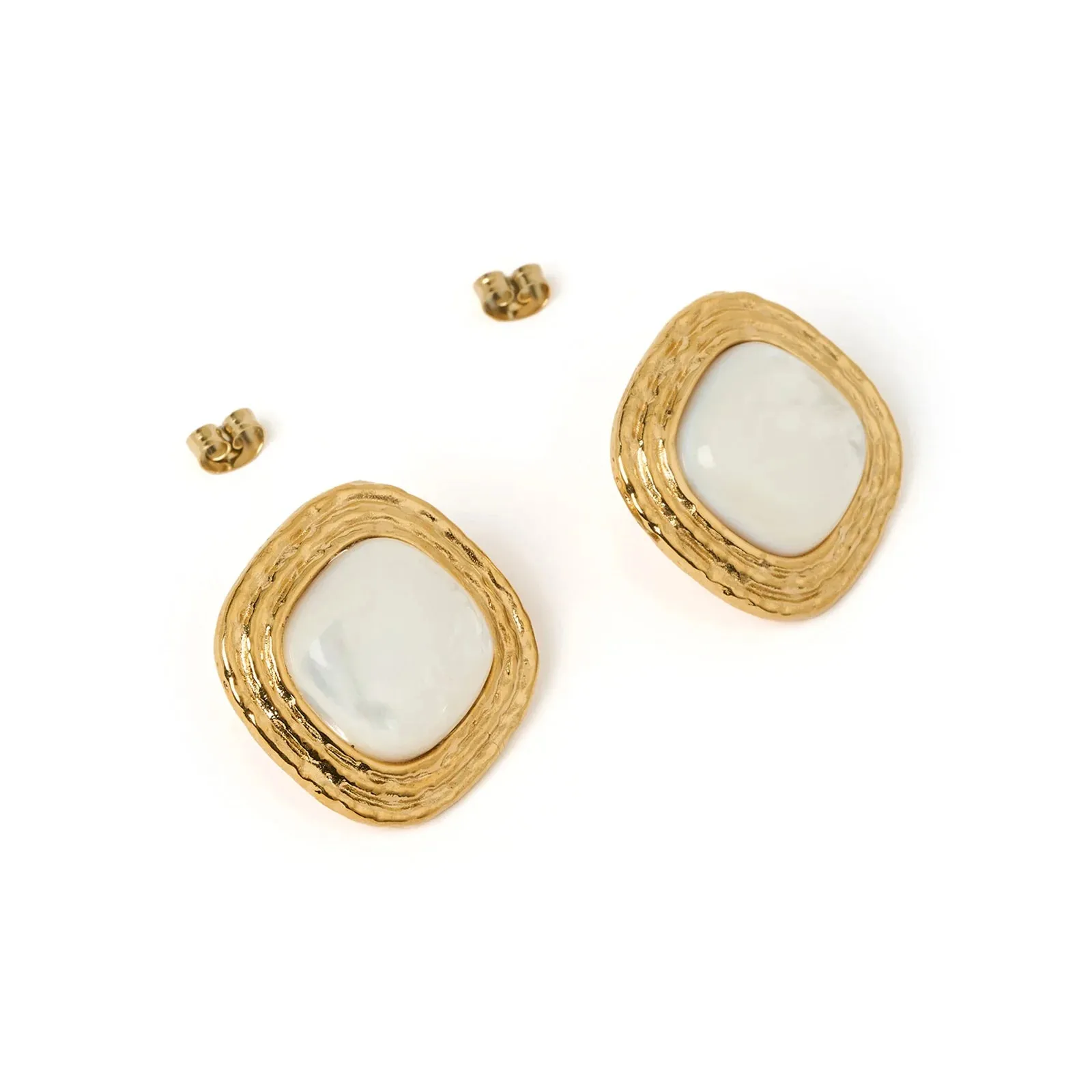 OPHELIA MOTHER OF PEARL EARRINGS