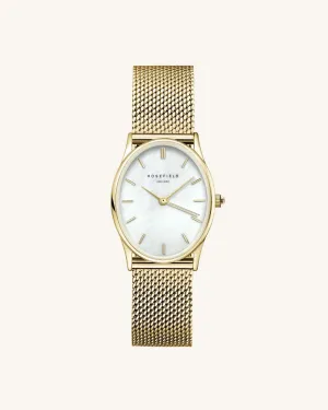 Oval Pearl Gold Mesh OWGMG−OV10