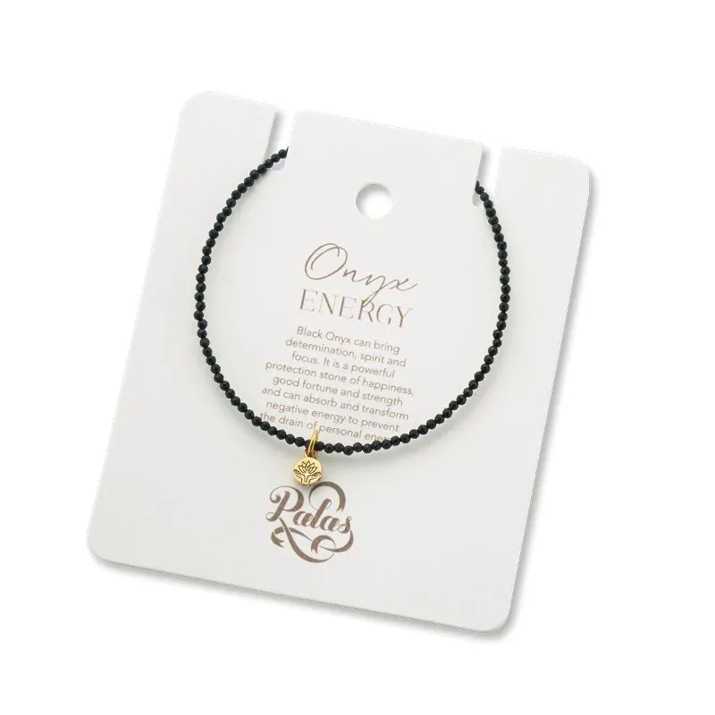 PALAS Onyx Celestial Gem Bracelet