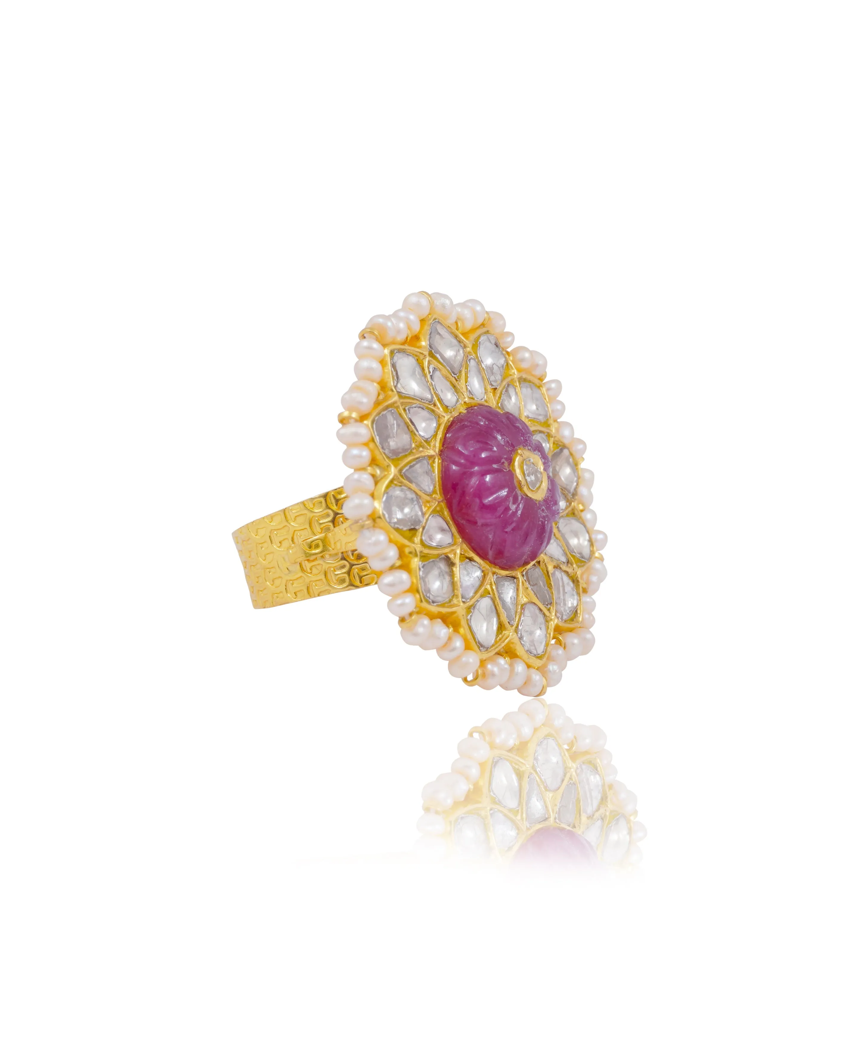 Palmira Polki Rings