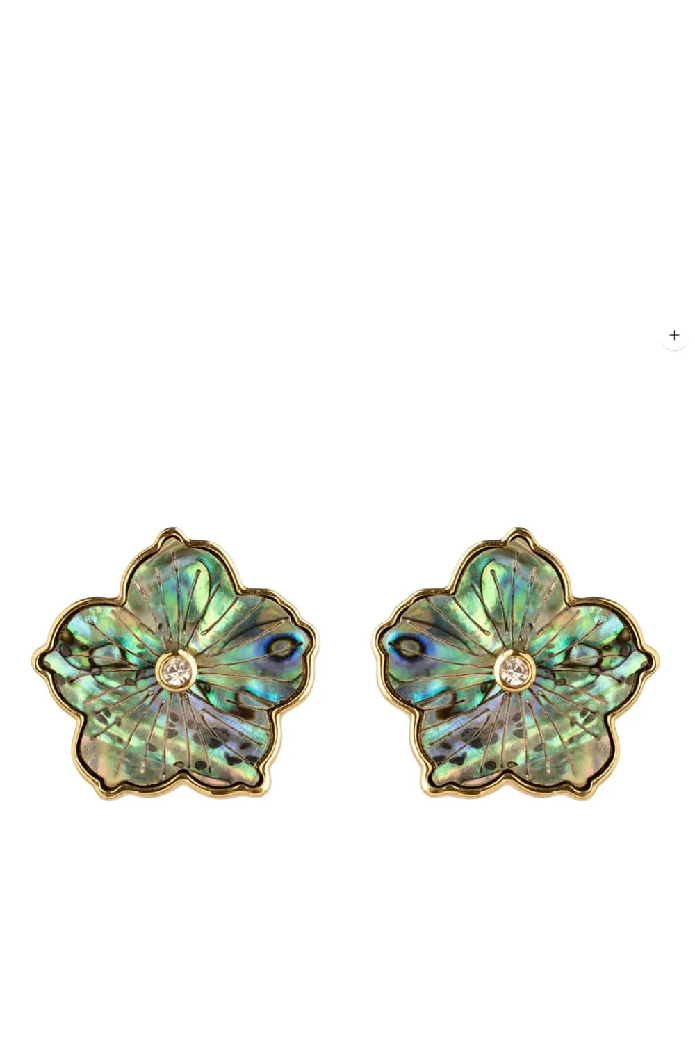 Paloma Mother of Pearl Floral Stud Earrings
