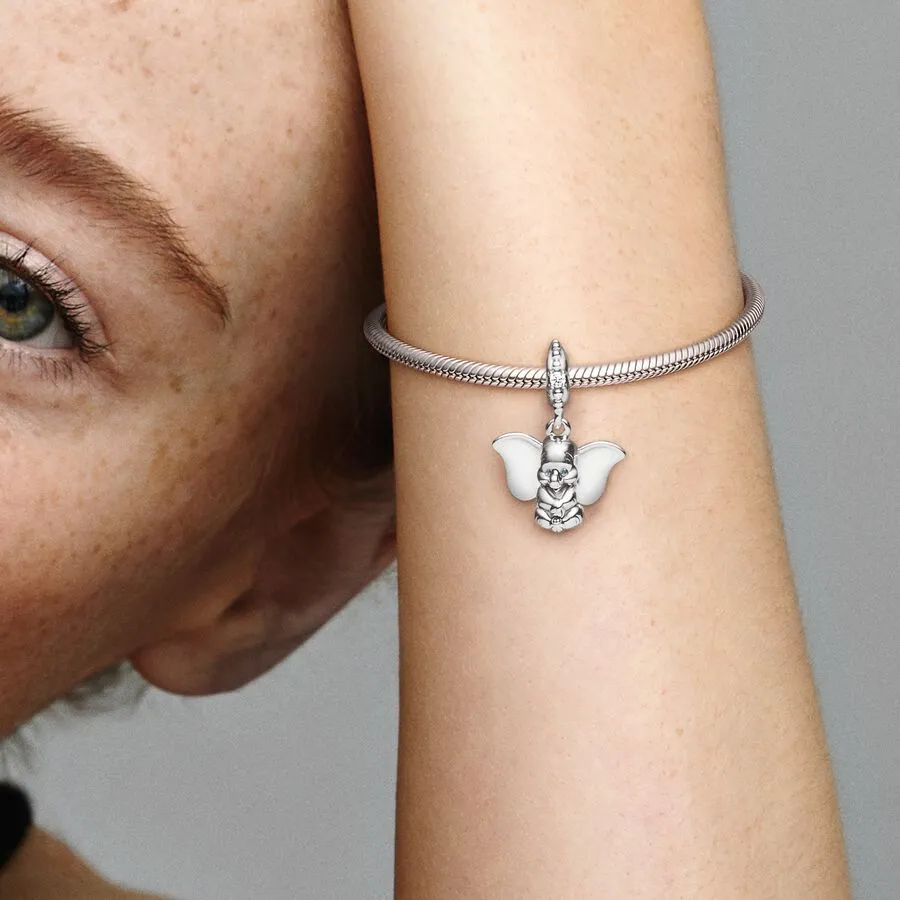 Pandora Disney Dumbo Silver Dangle Charm