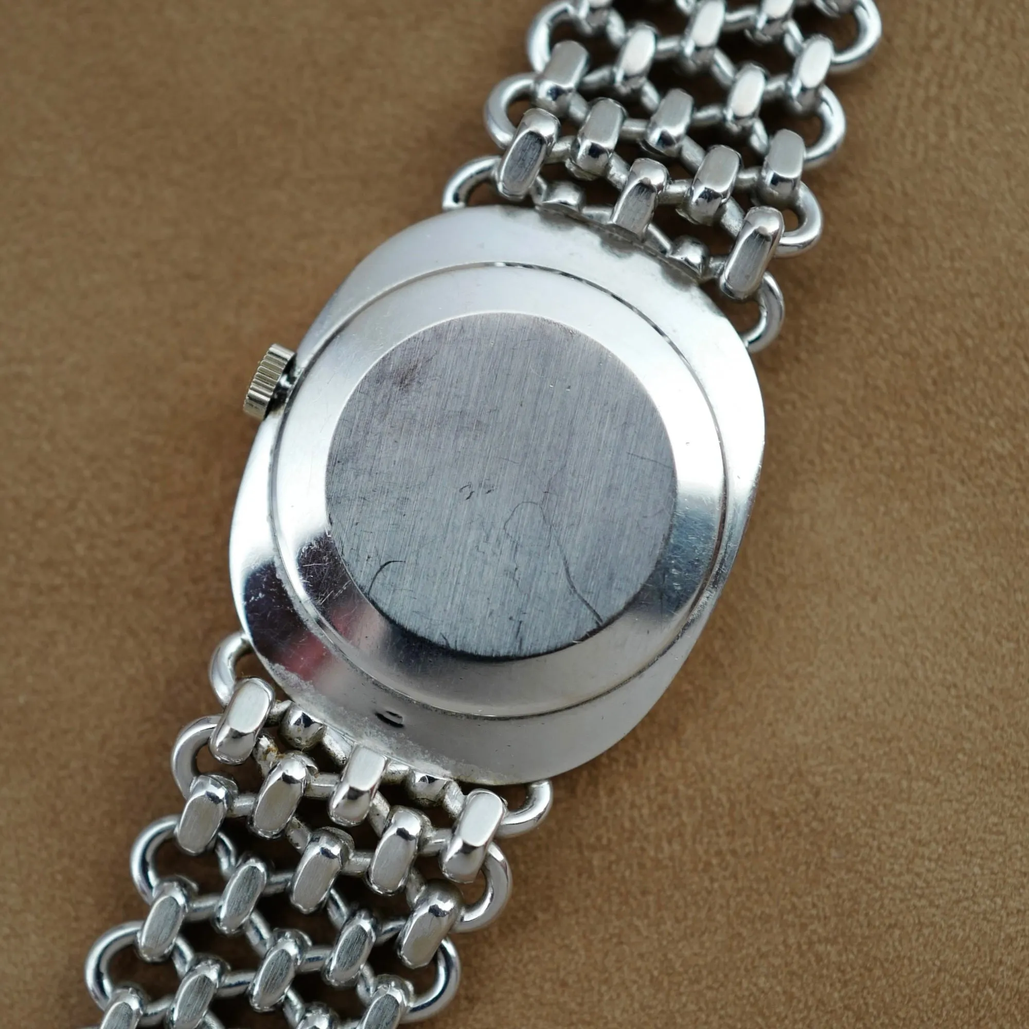Patek Philippe White Gold Ellipse Ref. 3648 with JPE Chain Bracelet