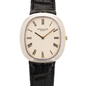 Patek Philippe White Gold Ellipse Watch Ref. 3589