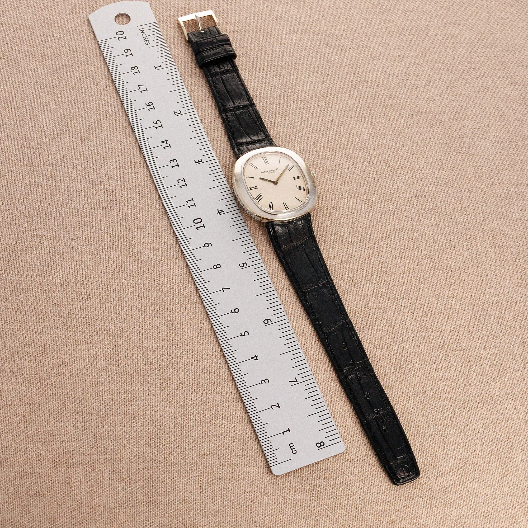 Patek Philippe White Gold Ellipse Watch Ref. 3589