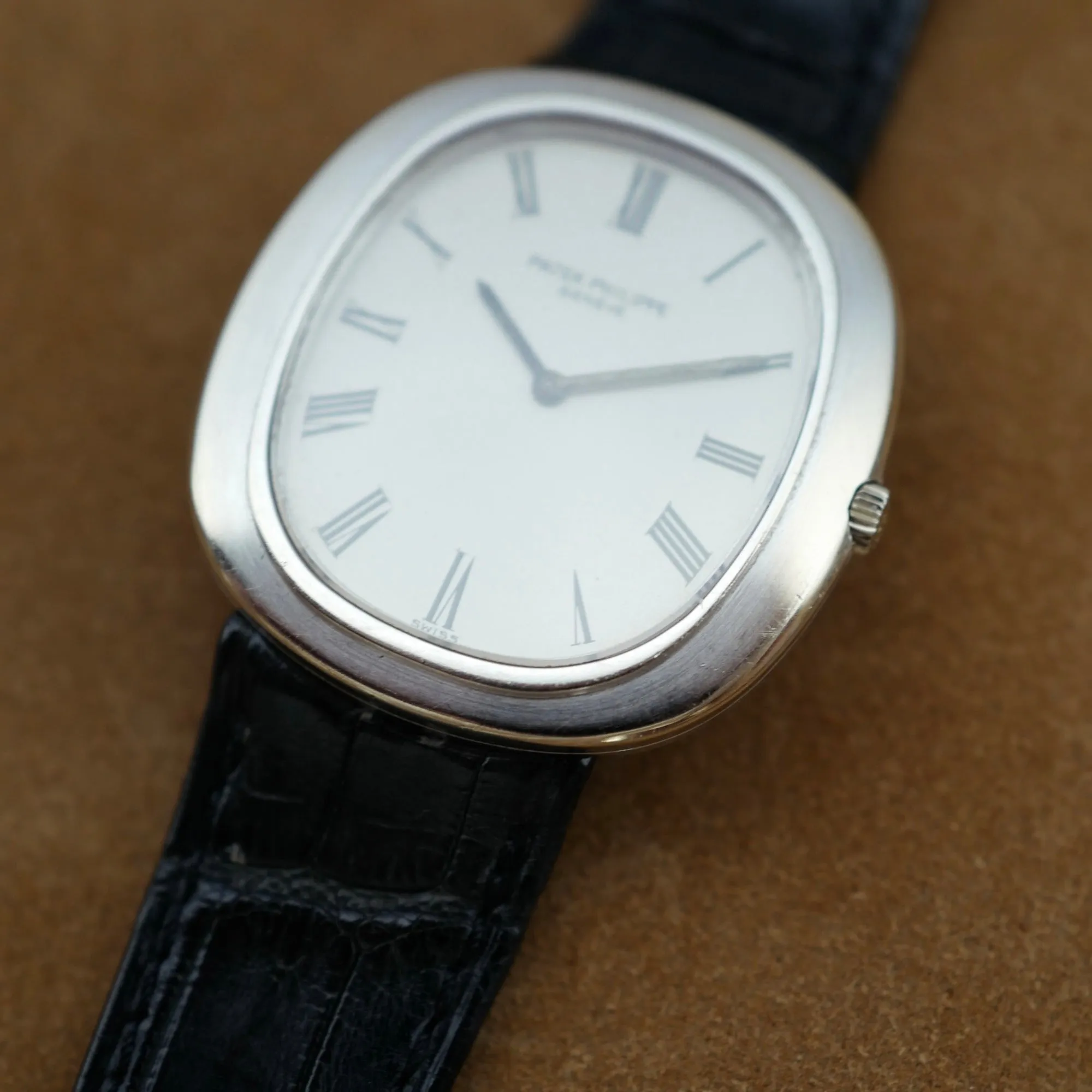 Patek Philippe White Gold Ellipse Watch Ref. 3589