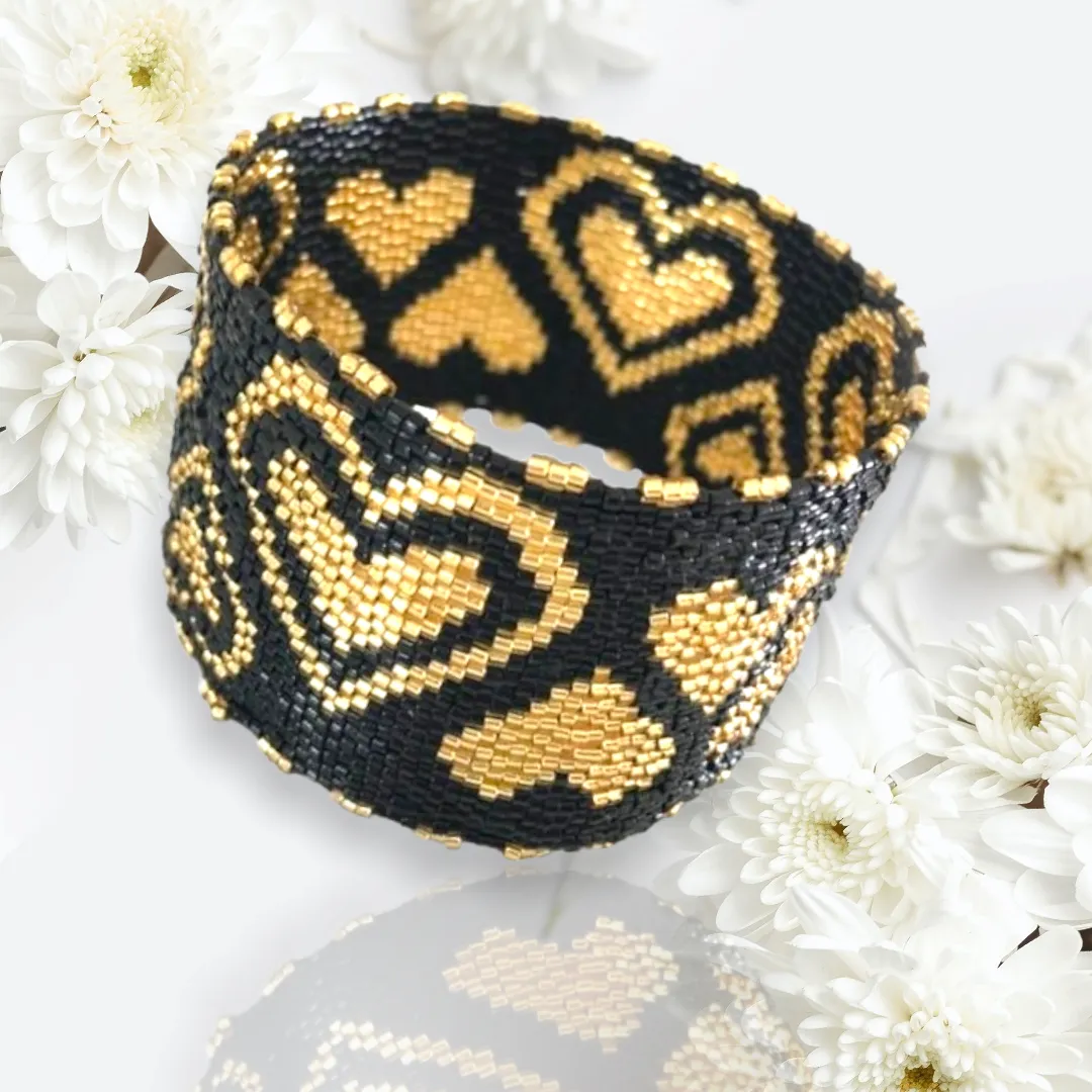 Pattern - Bracelet GOLD LOVE