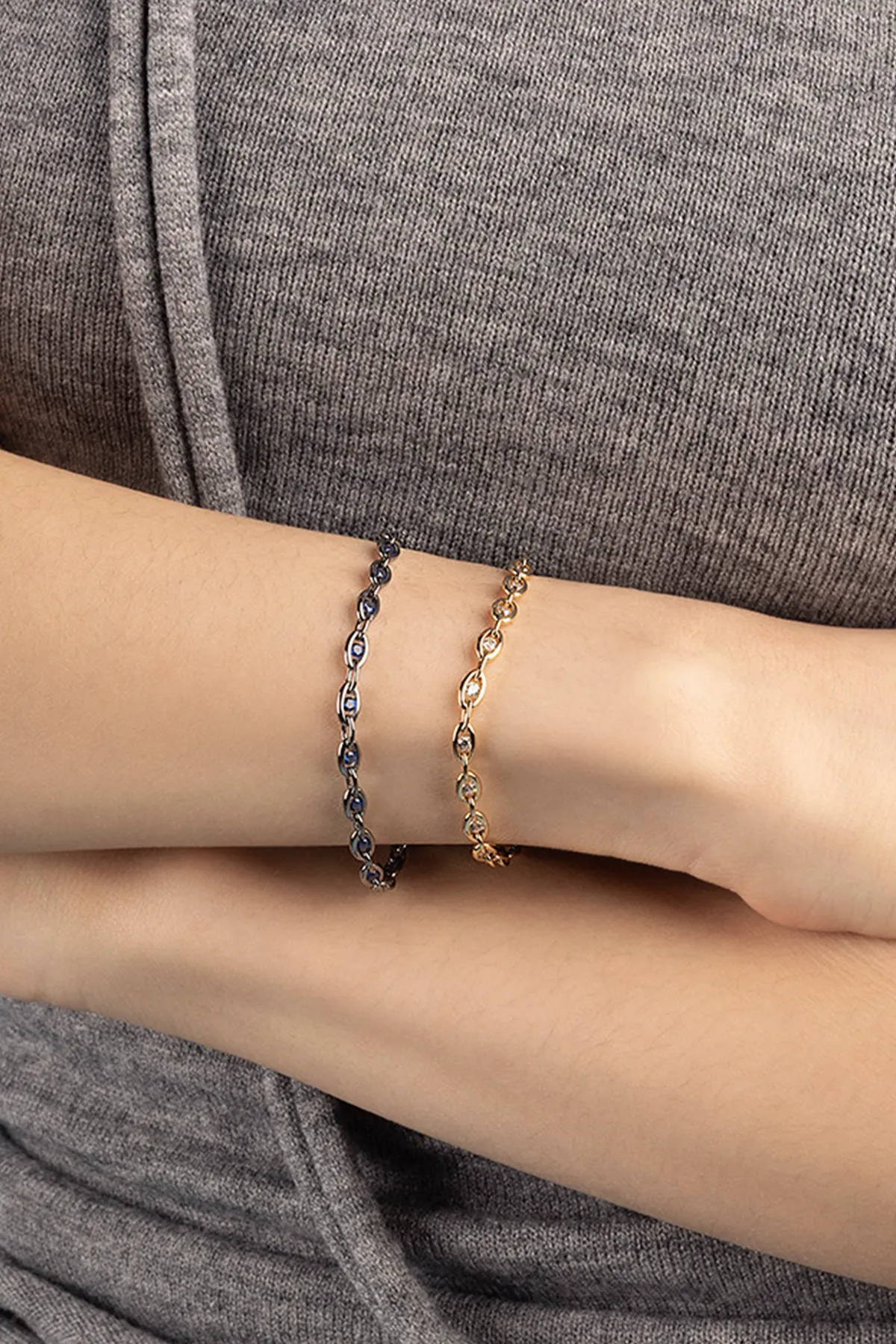 Pavé Chain Adjustable Bracelet