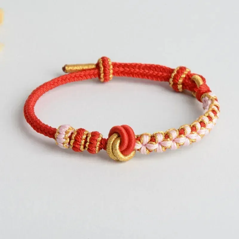 Peach Blossom Couple Bracelet