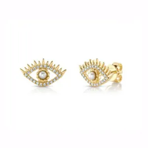 Pearl Eye Studs