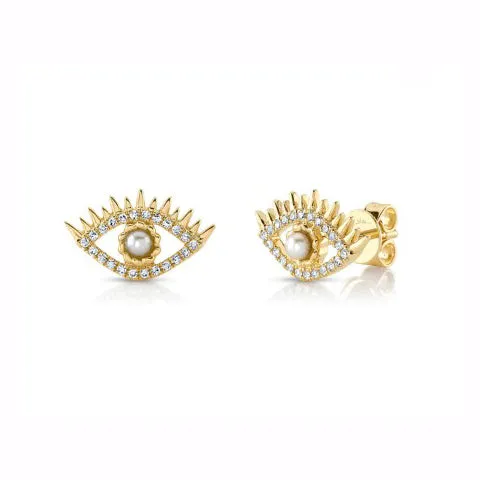 Pearl Eye Studs