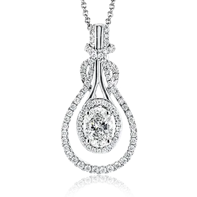 Pendant in 18k Gold with Diamonds