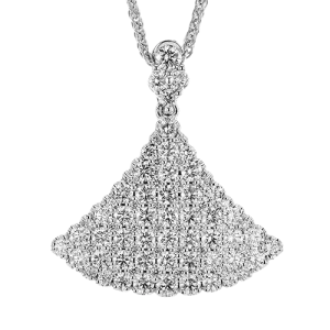 Pendant in 18k Gold with Diamonds