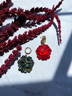 Peony Earrings
