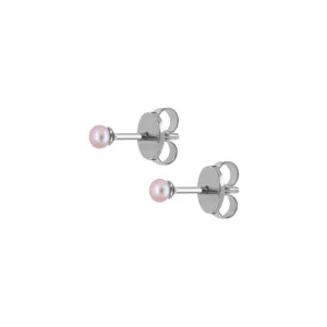 Perlulokkar - Bleikarperlur 3-3.5mm