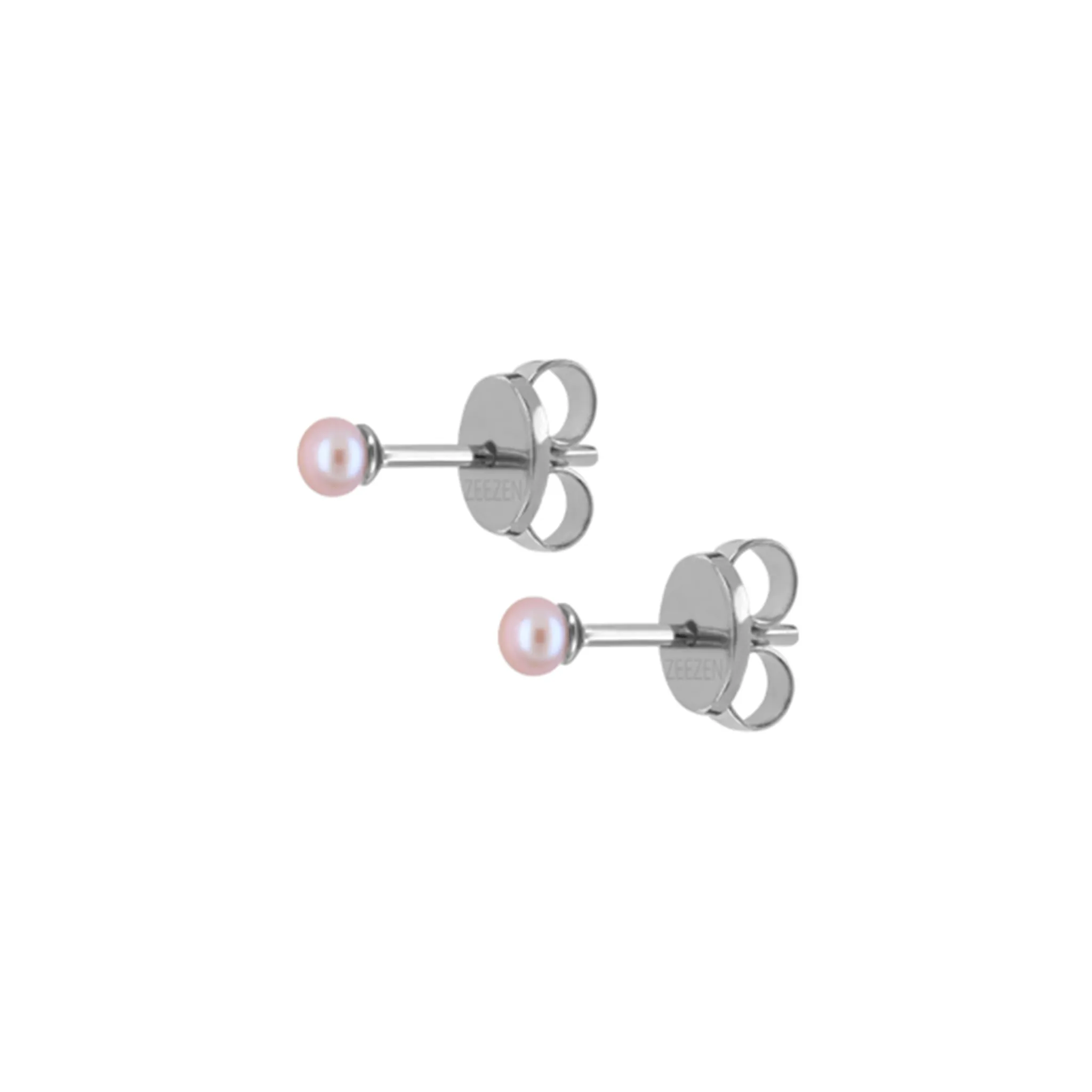 Perlulokkar - Bleikarperlur 3-3.5mm