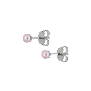 Perlulokkar - Bleikarperlur 4-4.5mm