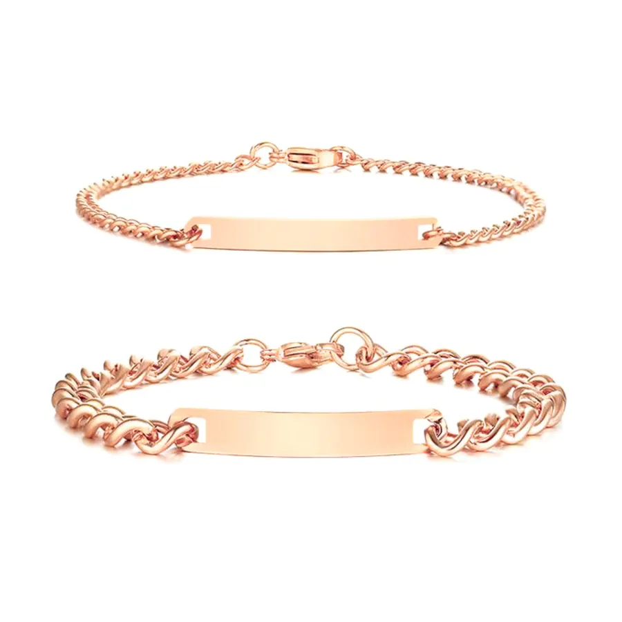 Personalized Couple Bracelet