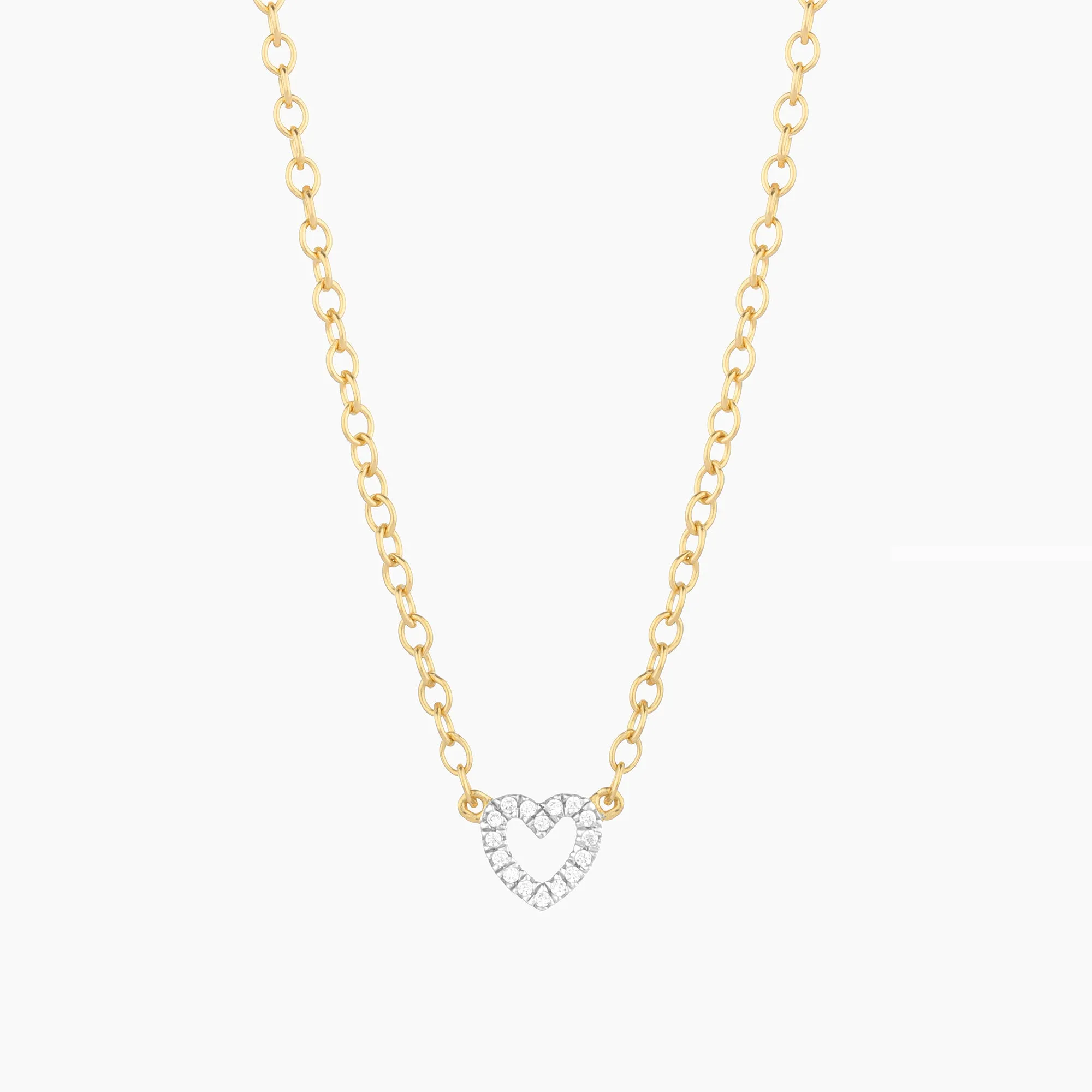 Petite Heart Pendant Necklace